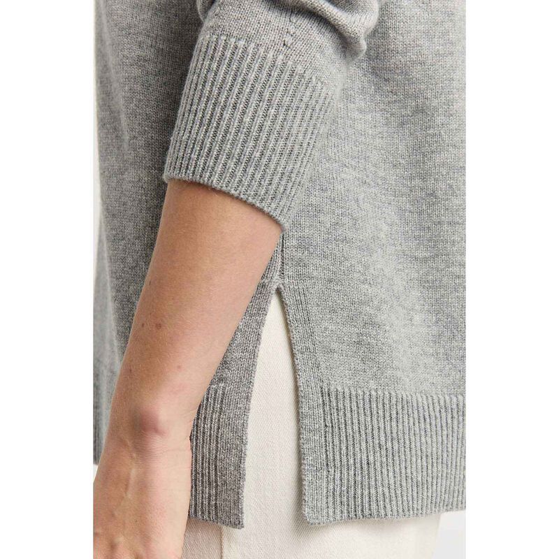Toorallie Relaxed Longline Crew Jumper image number 6
